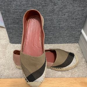Burberry Pink Espadrilles
